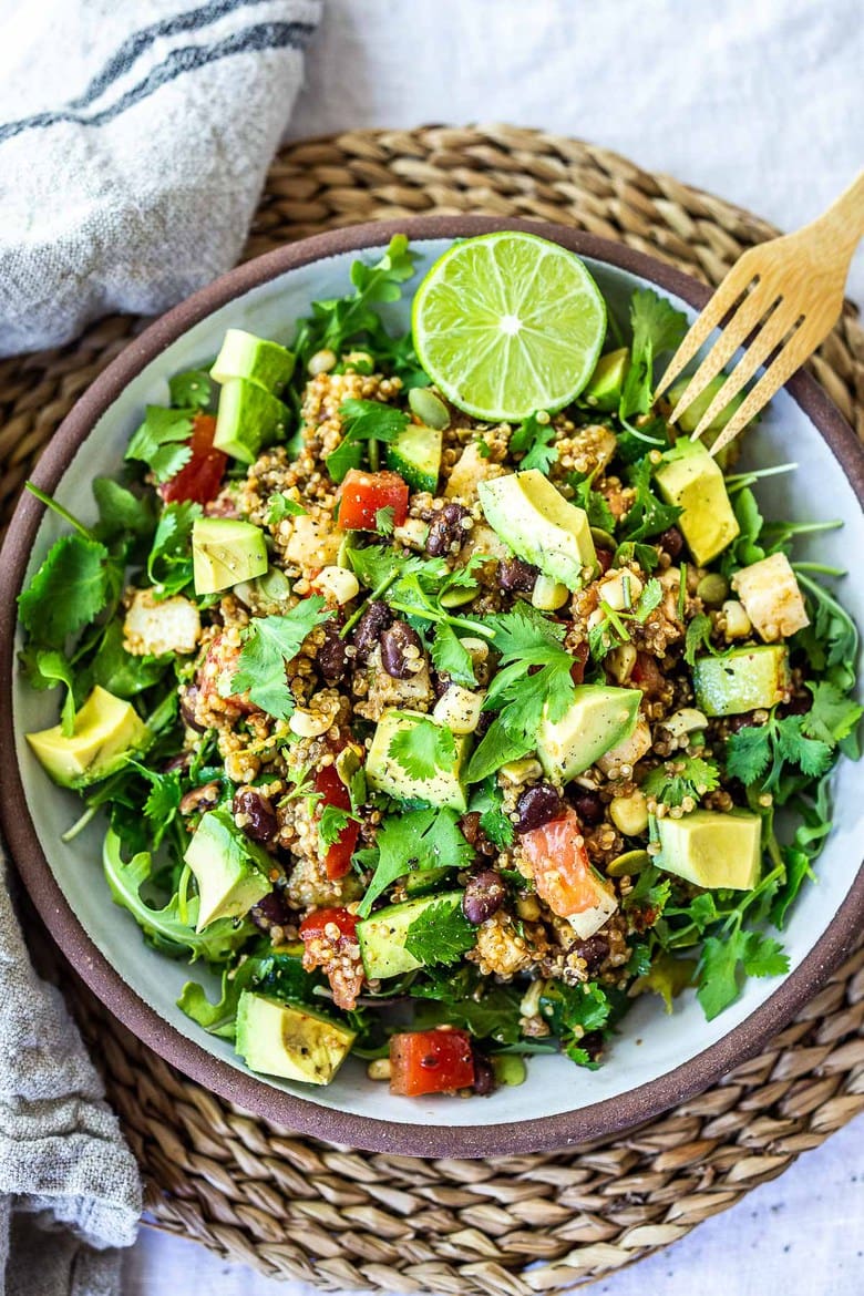 Black Bean Quinoa Salad