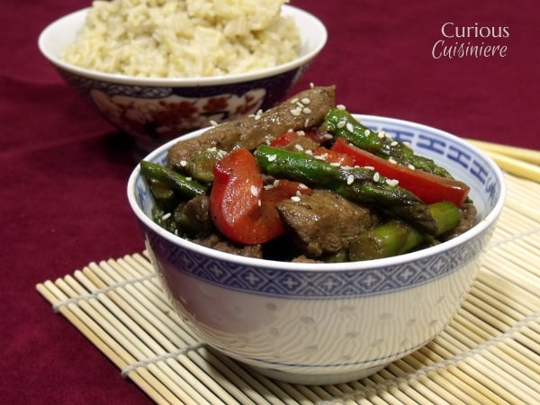 Hoisin Beef and Asparagus Stir Fry
