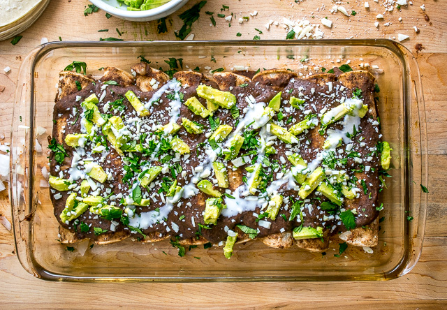 Enfrijoladas Recipe