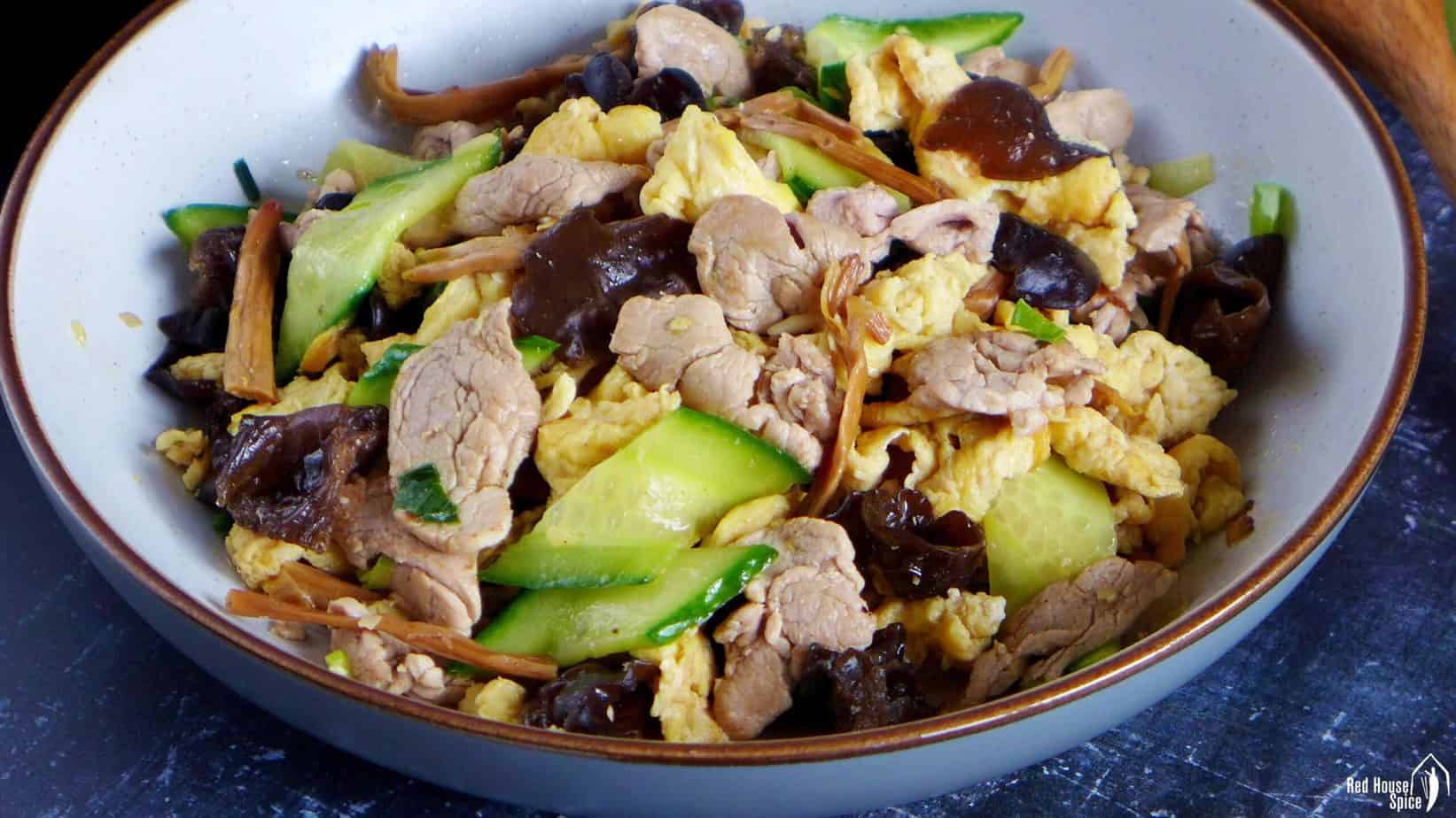 Moo Shu Pork, the Original Recipe (木樨肉)