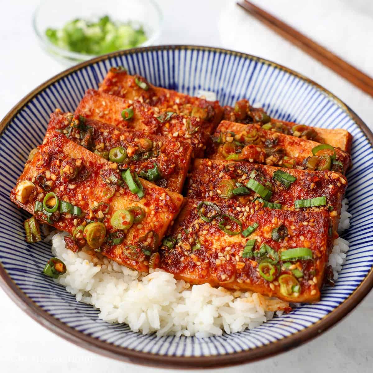 Easy 20-min. Korean Braised Tofu (Dubu Jorim)