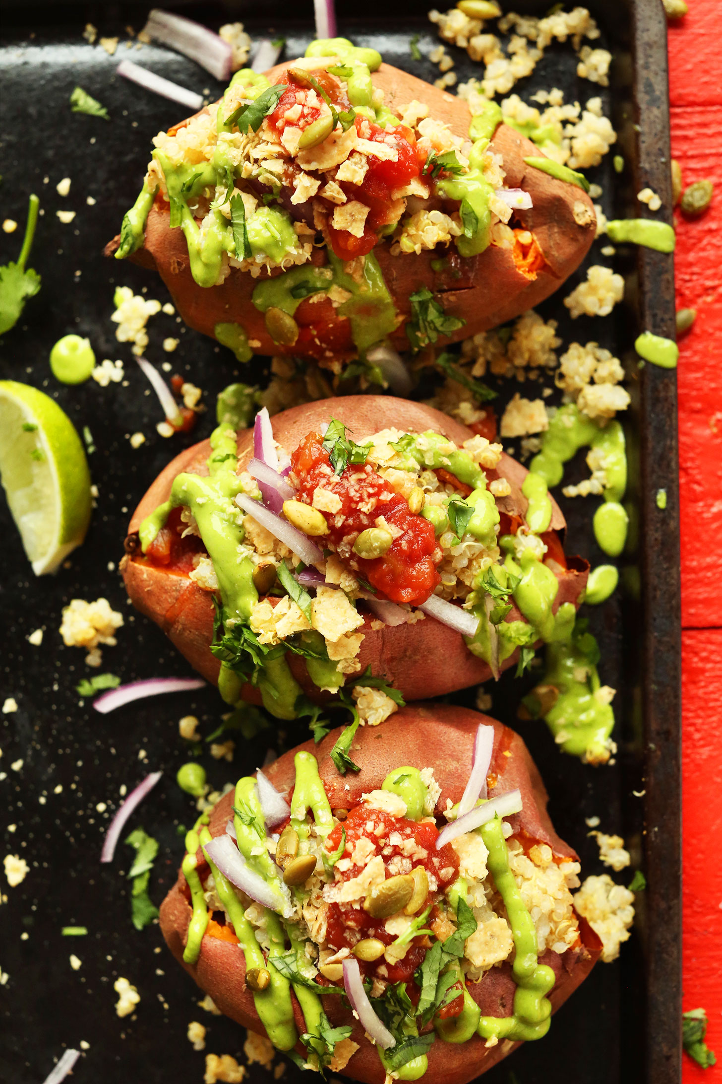 Quinoa-Stuffed Sweet Potatoes