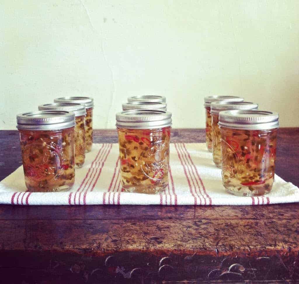 Apple Jalapeño Jelly + Cheddar Pie Crust Crackers