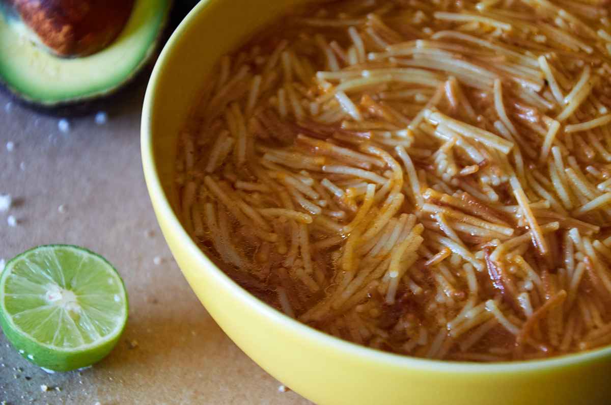 Traditional Mexican Sopa de Fideo Recipe
