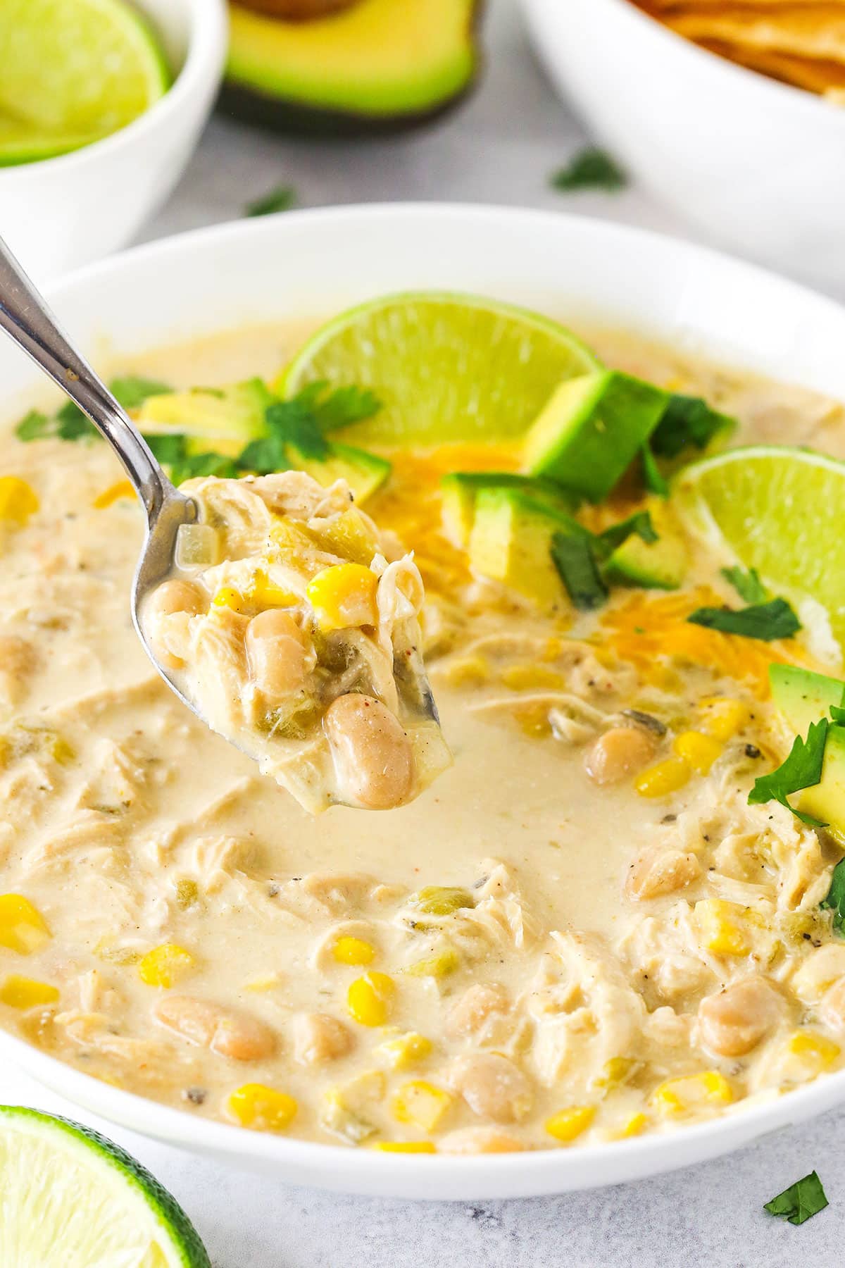 Instant Pot White Chicken Chili