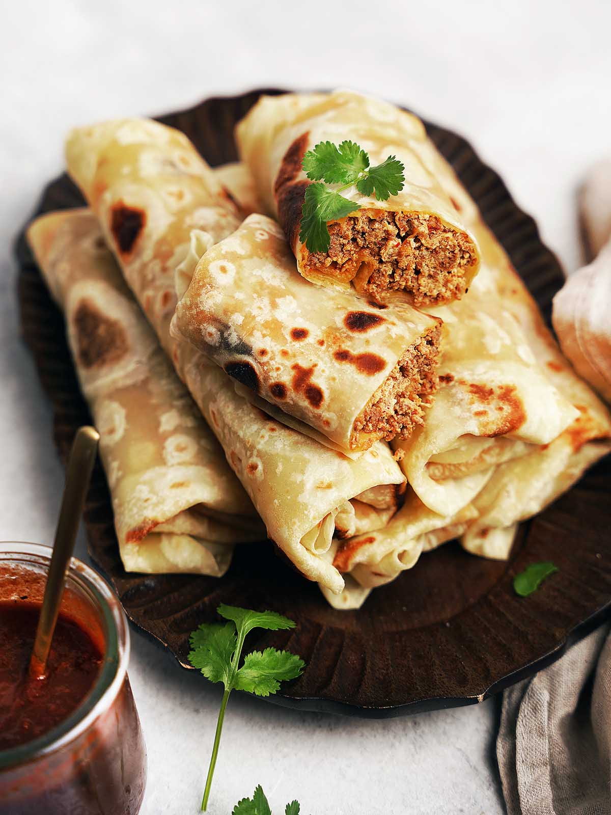 High Protein Breakfast Burrito