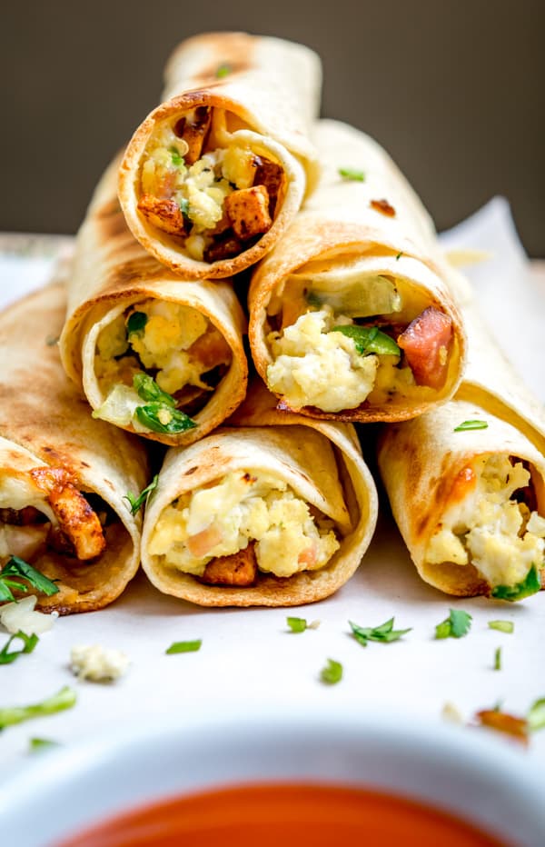 Mexican Breakfast Taquitos