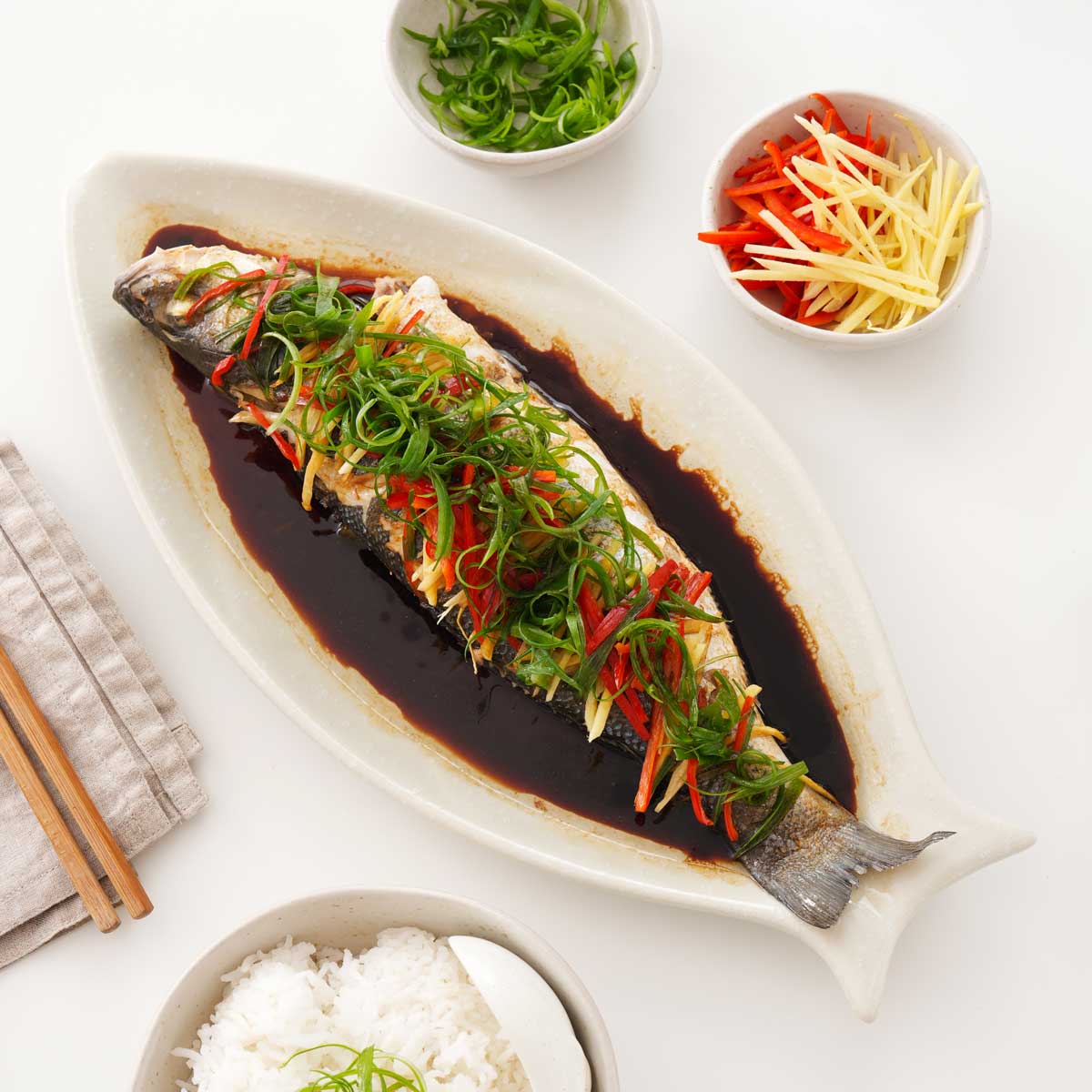 Easy Chinese Steamed Fish