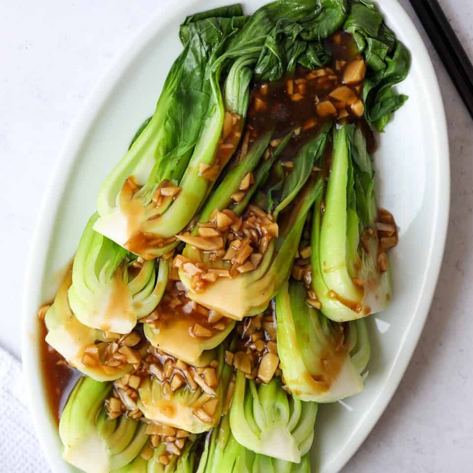 Easy 10-min. Garlic Bok Choy