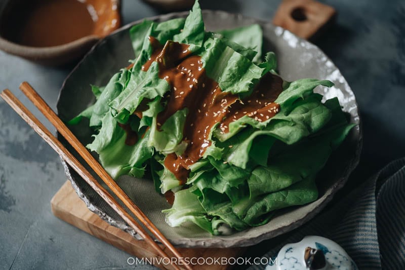 Celtuce Leaves Salad