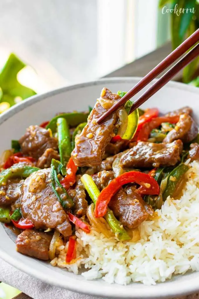 Easy Black Pepper Beef Stir Fry