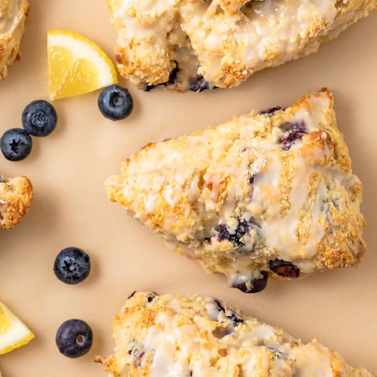 Lemon Blueberry Scones