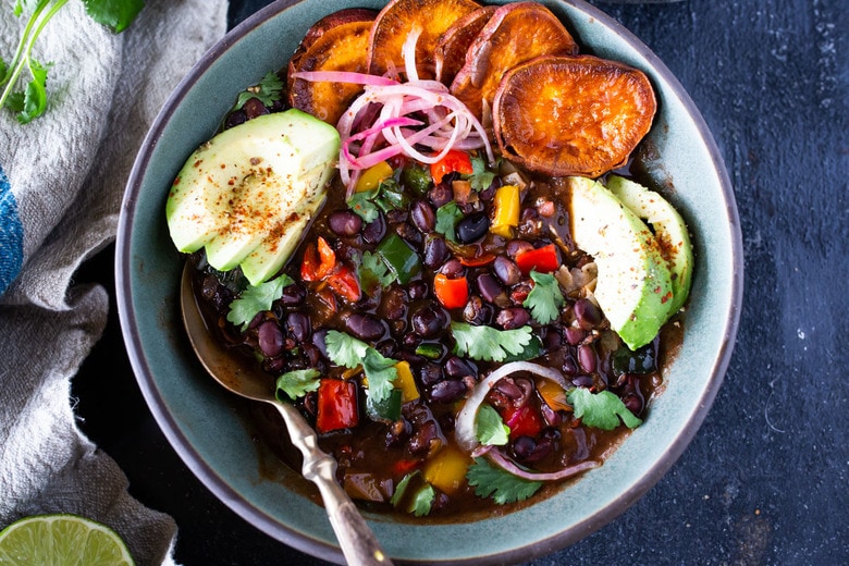 Instant Pot Black Bean Soup Recipe