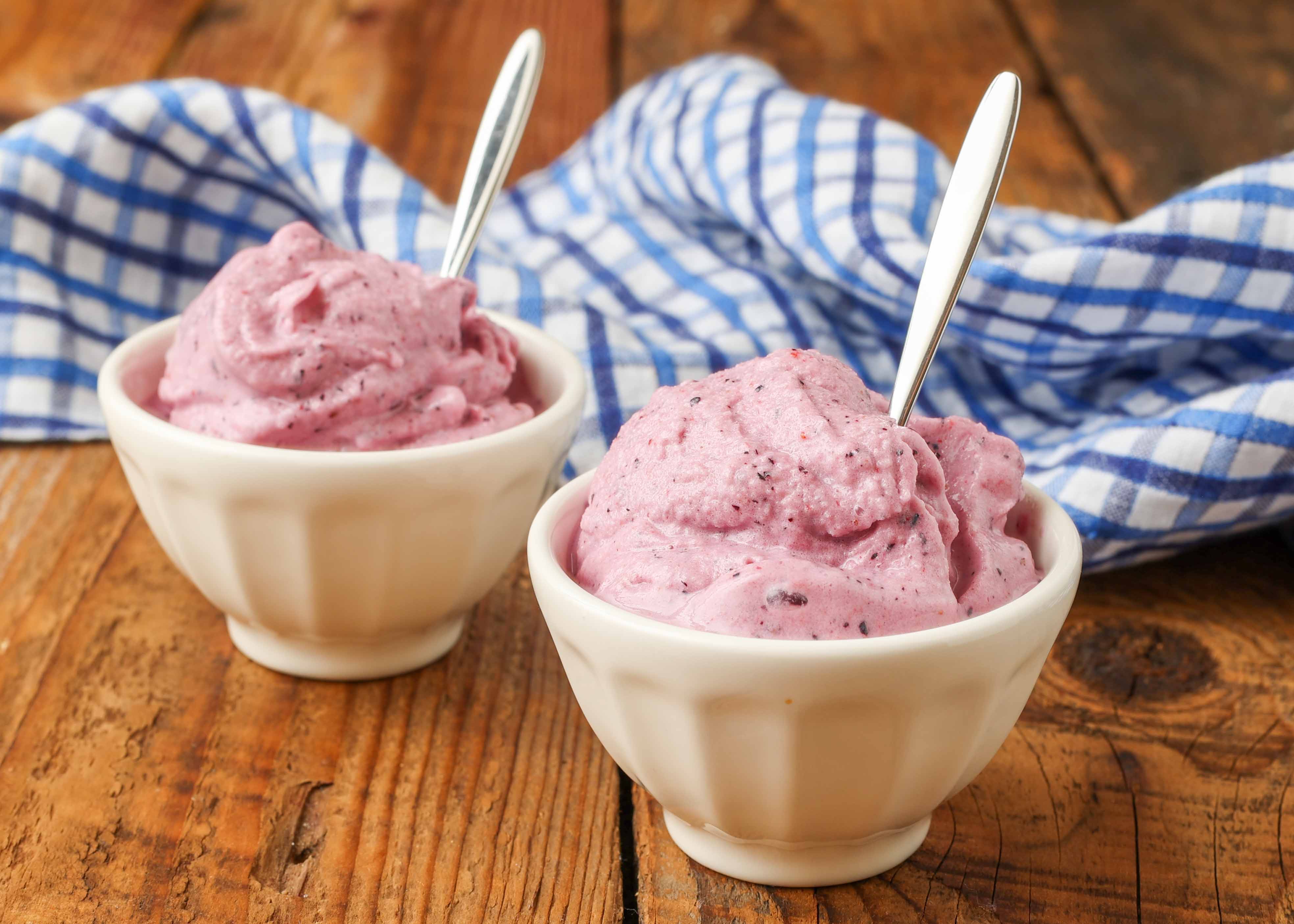 Berry Smoothie Ice Cream