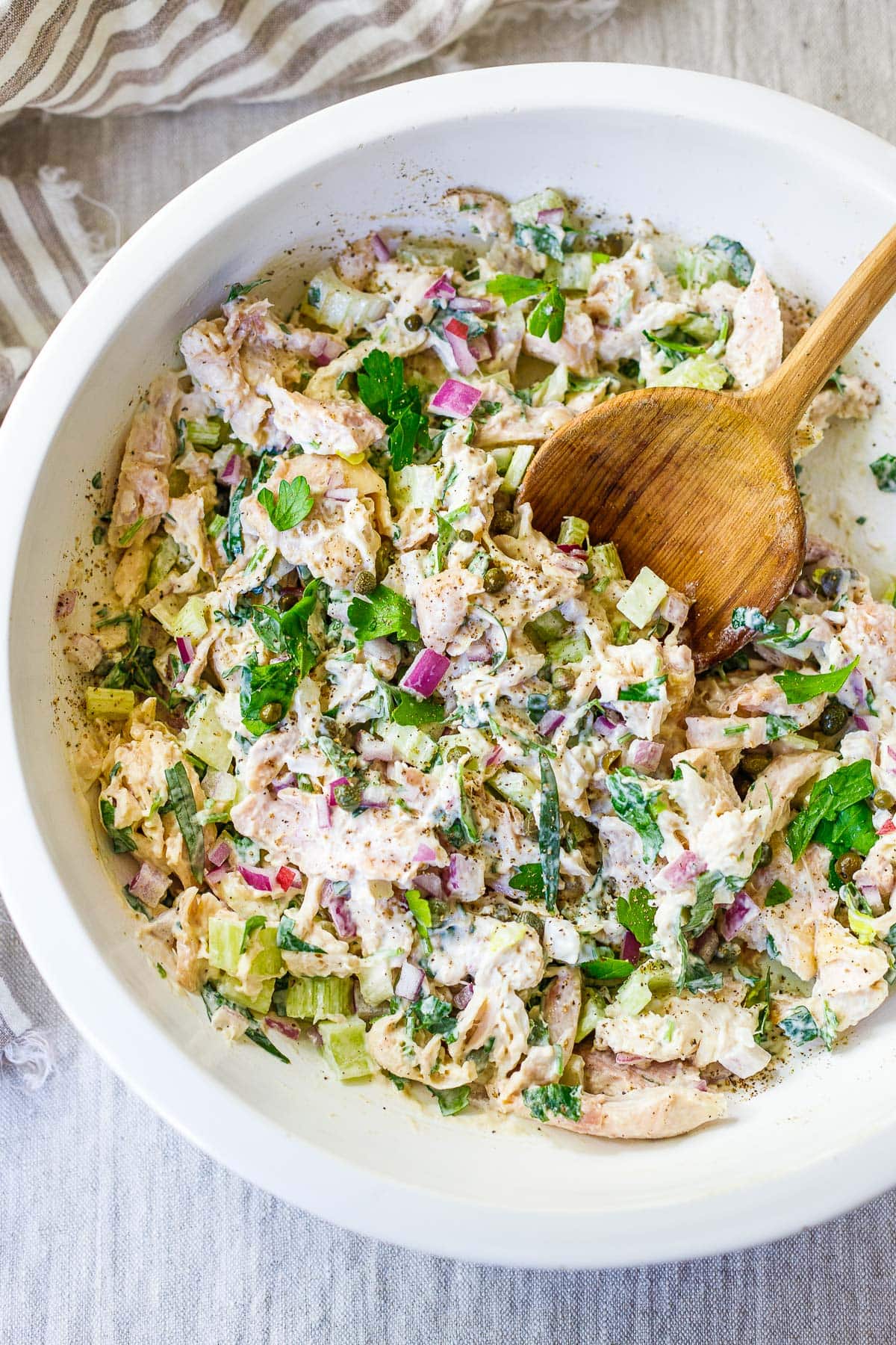 The Ultimate Chicken Salad with Fresh Herbs