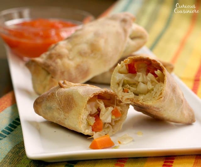 Baked Vegetable Egg Rolls