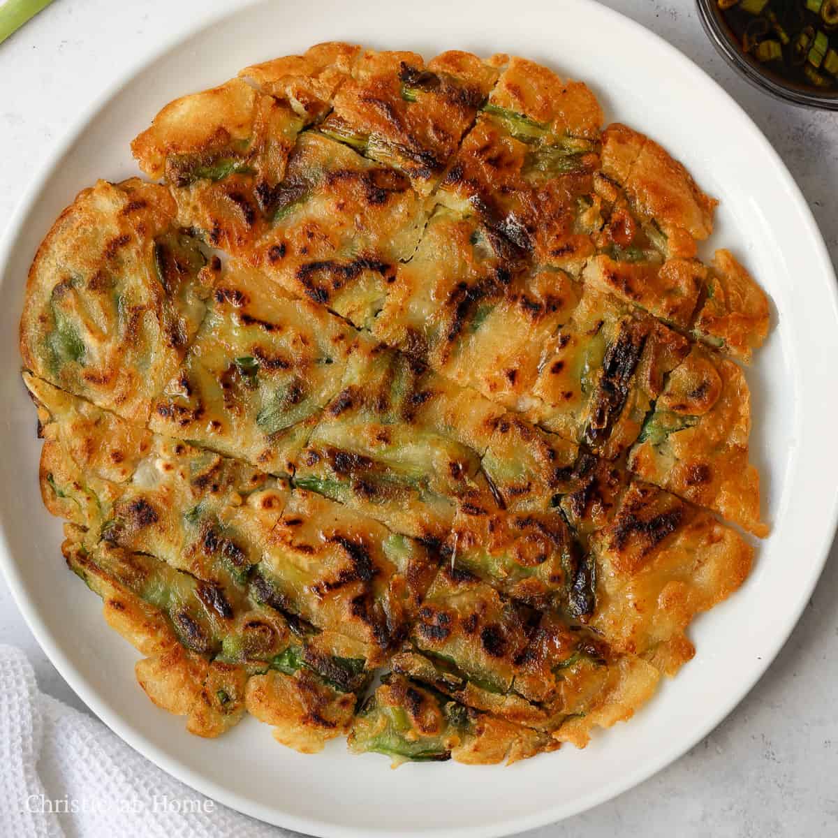 Easy 15-Min Korean Pajeon (Pan Fried Scallion Pancake)