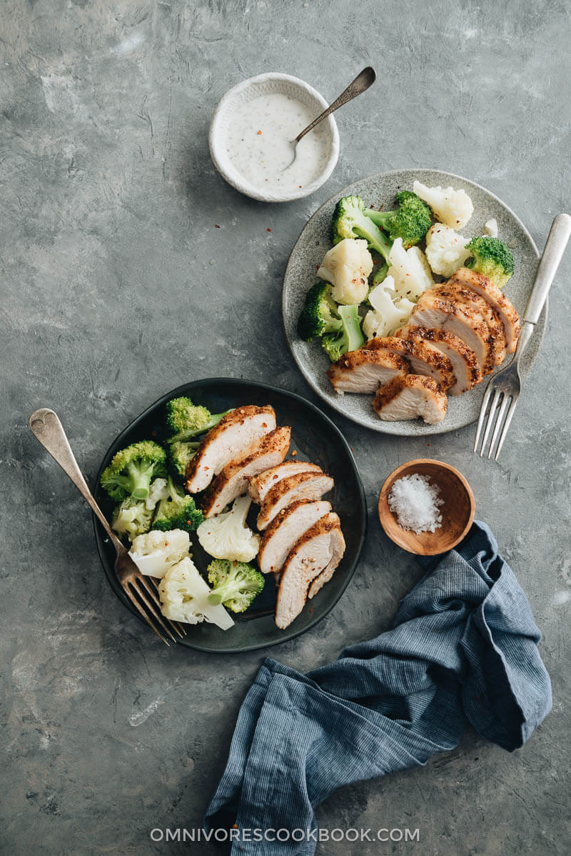 Sichuan Dry Rub Roast Chicken Breast